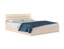 Двуспальная кровать "Виктория МБ" 160 см. дуб с изголо недорого