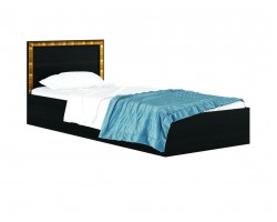 Кровать Односпальная "Виктория-Б" с багетом 800 венге
