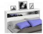Кровать Виктория белая 140 с блоком и матрасом ГОСТ от производителя