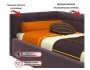 Односпальная кровать-тахта Bonna 900 шоколад с подъемным механиз от производителя