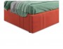 Мягкая кровать Tiffany 1600 оранж с подъемным механизмом распродажа