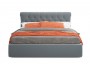 Мягкая кровать Ameli 1400 серая с подъемным механизмом распродажа