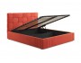 Мягкая кровать Tiffany 1600 оранж с подъемным механизмом с матра купить