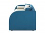 Мягкая кровать Elda 900 синяя с ортопедическим основанием купить