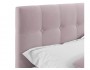 Мягкая кровать Selesta 900 лиловая с подъемным механизмом купить
