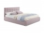 Мягкая кровать Selesta 1600 лиловая с подъемным механизмом недорого