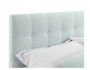 Мягкая кровать Selesta 1600 мята пастель с подъемным механизмом от производителя