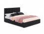 Мягкая кровать Olivia 1400 темная с подъемным механизмом недорого