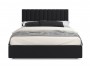 Мягкая кровать Olivia 1400 темная с подъемным механизмом от производителя