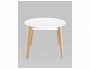 Стол Stool Group Rondo 100-135*100 бук/белый купить