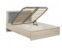 Кровать Сохо 32.26-01 (1400)с под. мех. бетон белый/бетон патина распродажа