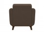 Кресло мягкое Лео, коричневый распродажа