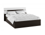Кровать с настилом ДСП Гавана 140х200, белый глянец недорого