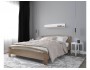 Кровать деревянная с ламелями Alba (Альба) 160х200, натуральный недорого
