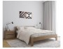 Кровать деревянная с ламелями Mario (Марио) 160х200, натуральный недорого