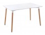 Table 120 white / wood Стол недорого