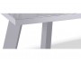 Стол KENNER SL1600  серый/стекло серое фото