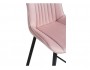 Седа велюр розовый / черный Барный стул от производителя