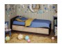 Детская кровать Юниор-5 ЛДСП (Ясень шимо темный / светлый) купить