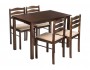 Starter (стол и 4 стула) oak / beige Обеденная группа недорого