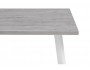 Тринити Лофт 120х80х75 25 мм бетон / белый матовый Стол деревянн от производителя