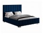 Кровать с подъемным механизмом Мирабель 120х200, синий недорого