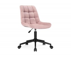 Офисное кресло Честер черный / розовый Стул