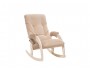 Кресло-качалка Модель 67 Дуб беленый, ткань V 18 недорого