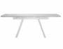 Стол DikLine UK120 Керамика Белый мрамор/подстолье белое/опоры б от производителя