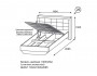 Кровать с подъемным механизмом Люмен 26 120х200 купить