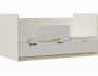 Модульная детская Юниор-4, композиция 1 (Шарли белый, Крафт белы от производителя